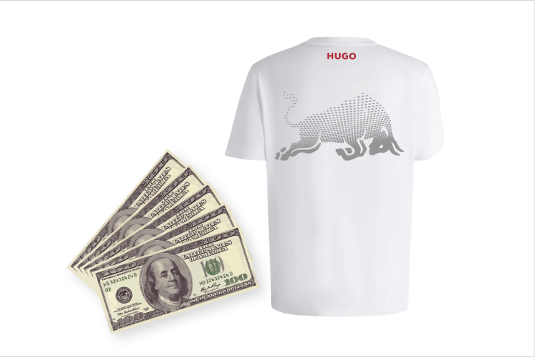 500ドル相当の現金賞金＋チームTシャツ